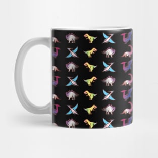 Discreet Pride Dinosaur Pattern Mug